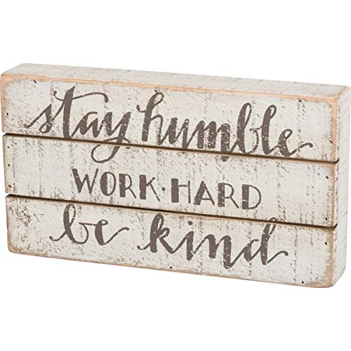 【中古】【未使用・未開封品】ボックスサイン???Stay Humble、作業ハード、Be Kind 11?\