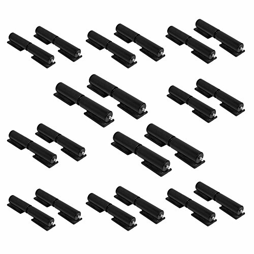 【中古】【未使用・未開封品】バレルゲートヒンジHeavy Duty 5?\" Grease継手と溶接プレートロット10ペア)