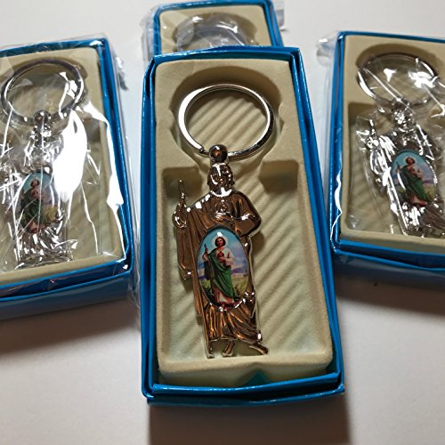 【中古】【未使用・未開封品】YRP ギフト 洗礼記念品 ST ジュード キーチェーン 初聖体拝領 少年/少女 レキュアドス DE バティゾ プリムラ 聖体拝領 サン・ユダ・タデオ|AJIMURA-SHOP