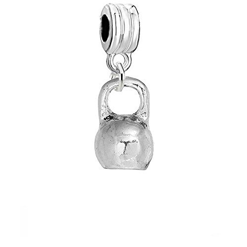 【中古】【未使用・未開封品】3d Kettlebell Weight Lifting Exerciseスポーツフィットネスジムヨーロピアンチャームスペーサービーズ