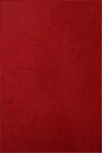 【中古】【未使用・未開封品】Ambiantペットフレンドリーソリッドカラーエリアラグ 5'x8' レッド Ambiant-PETS-red-5x8|AJIMURA-SHOP