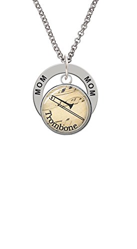 【中古】【未使用・未開封品】ドーム型音楽???Trombone???Mom Affirmationリングネックレス|AJIMURA-SHOP
