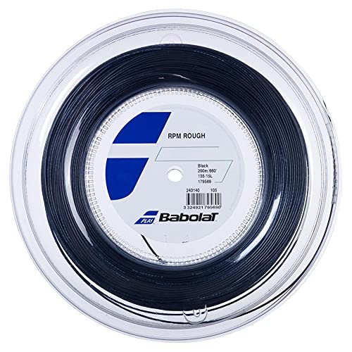 【中古】【未使用・未開封品】バボラ ロールガット RPMブラスト ラフ（200ｍ）(243136)(243136)/ブラック/1.35mm
