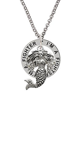 【中古】【未当て嵌める・未開封品】人魚???私はA Fighter Affirmation輪っか首飾り
