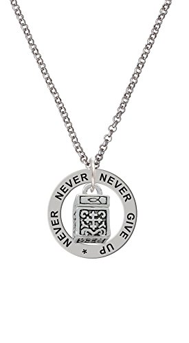 【中古】【未使用・未開封品】祈りボックス???Never Give Up Affirmationリングネックレス