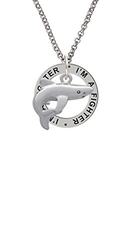 【中古】【未当て嵌める・未開封品】Shark???私はA Fighter Affirmation輪っか首飾り