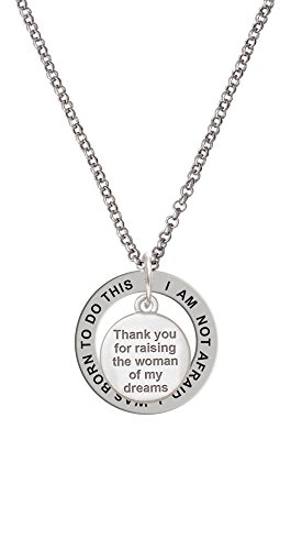 【中古】【未使用・未開封品】Thank You For Raising The Woman of My Dreams???Not Afraid Affirmationリングネックレス|AJIMURA-SHOP