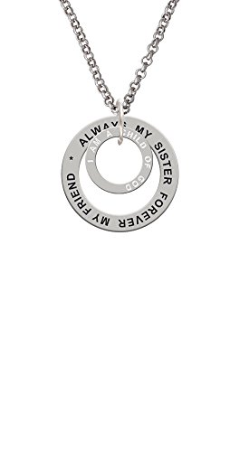 【中古】【未使用・未開封品】I am a Child of God エタニティリング - Always My Sister アファメーション リング ネックレス|AJIMURA-SHOP