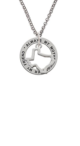 【中古】【未使用・未開封品】Texas Outline - Always My Mother Affirmation リングネックレス
