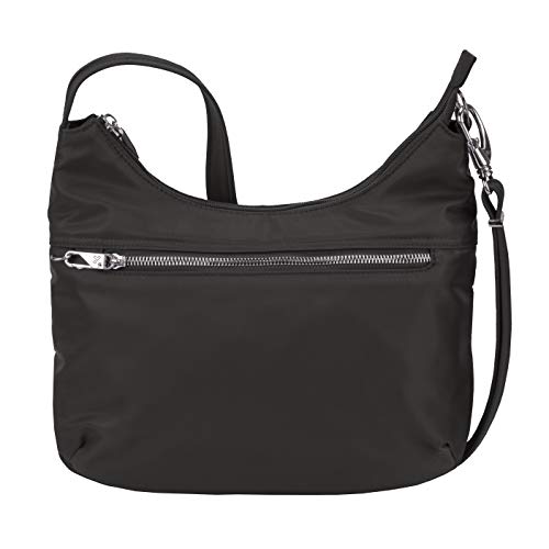 【中古】【未使用・未開封品】Travelon レディース 盗難防止 テーラードホーボ, オニキス, One Size, Travelon 盗難防止テーラードホーボー。
