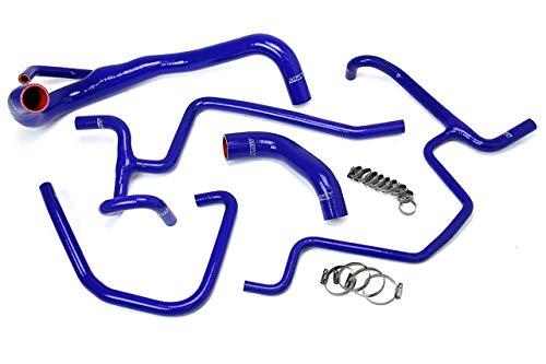 【中古】【未使用・未開封品】HPS 57???1646-blkシリコンラジエーター、ヒーターホースキットCoolant、1パック ブルー 57-1646-BLUE