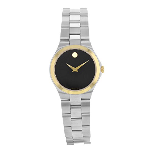 【中古】【未当て嵌める・未開封品】Movado レディース 運動競技～版606910ステンレスクォーツ時辰儀 鋼