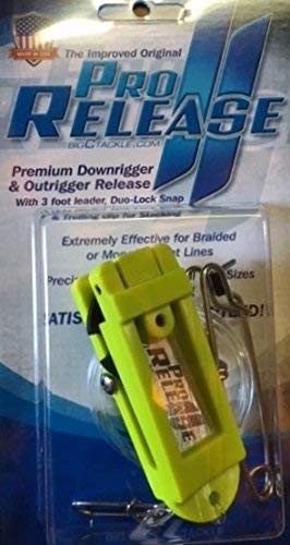【中古】【未当て嵌める・未開封品】Big C Tackle Pro Release II ダウンリガーリリースクリップ (黄緑であること)