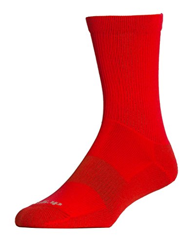 【中古】【未使用・未開封品】(W 5-7 / M 3.5-5.5, Red) - Drymax Performance Casual Crew