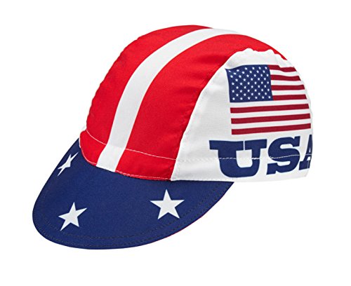 【中古】【未使用・未開封品】WorldジャージメンズCalifornia Flagサイクリングキャップ One Size マルチカラー