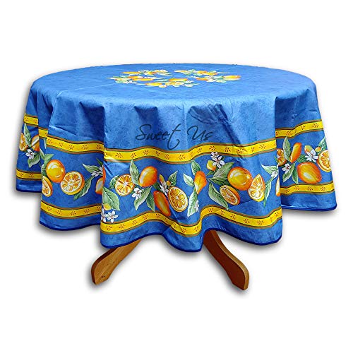 【中古】【未使用・未開封品】フランスプロバンステーブルクロスアクリルコーティング100?% Cotton 71?\