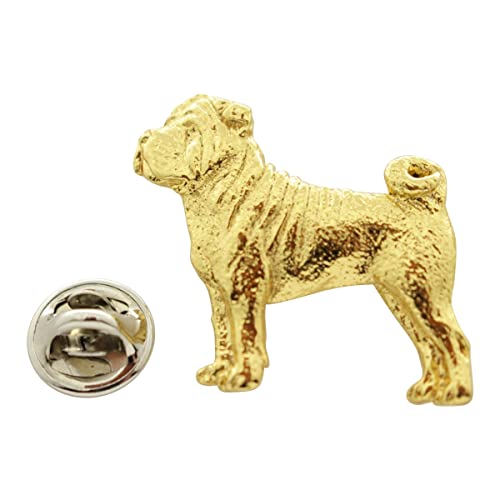 【中古】【未使用・未開封品】Sarah's Treats & Treasures シャー・ペイピン 24Kゴールド ラペルピン｜AJIMURA-SHOP