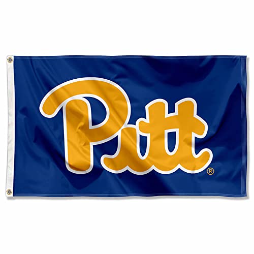 【中古】【未使用・未開封品】College Flags & Banners Co. ピッツバーグ・パンサーズ スローバック ロイヤルブルー 旗
