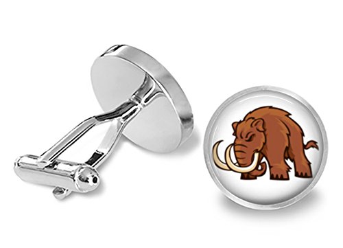 【中古】【未当て嵌める・未開封品】Wooly Mammoth Prehistoric Cufflinks