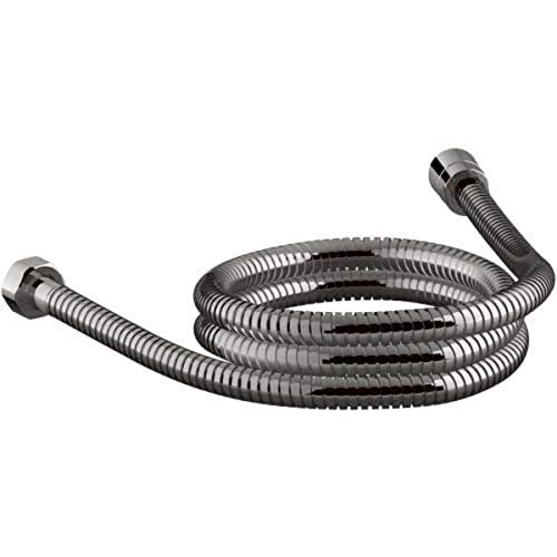【中古】【未使用・未開封品】(Vibrant Titanium) - Kohler K-9514-TT Mastershower 150cm Metal Shower Hose