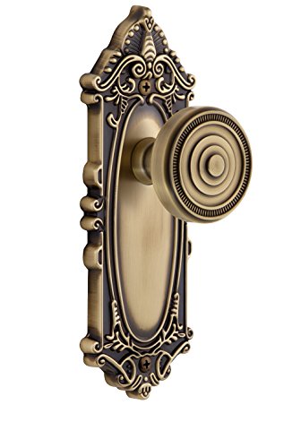 【中古】【未使用・未開封品】Grandeur 807985?Grande VictorianプレートPassage with Soleilノブ DOUBLE DUMMY 808080 1