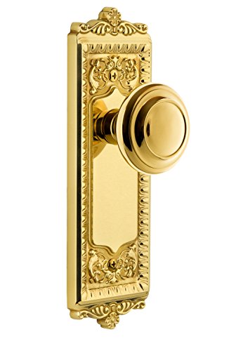 【中古】【未使用・未開封品】Grandeur 807825ウィンザープレートPassage with Circulaireノブ DOUBLE DUMMY 807913 1