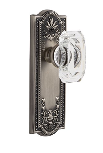【中古】【未使用・未開封品】Grandeur 827936 パルテノンプレートパッセージ バゲットクリスタルノブ付き Passage - 2.75 827934 1