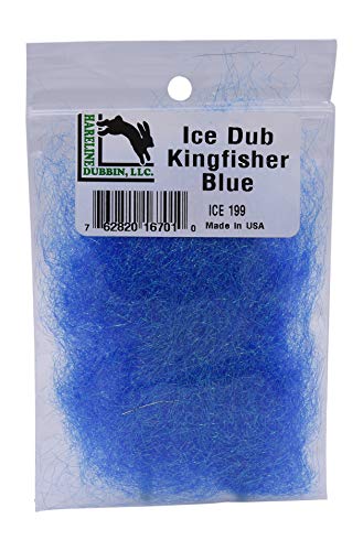 【中古】【未使用・未開封品】(KINGFISHER BLUE) - Hareline Dubbin Ice Dub