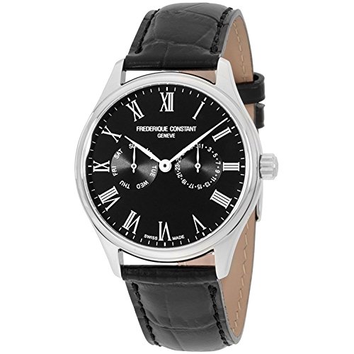 【中古】【未当て嵌める・未開封品】Frederique Constant 古典派音楽 クォーツムーブメント 黒いこと文字盤 メンズウオッチ FC-259BR5B6 黒いこと文字盤FC-259BR5B6。