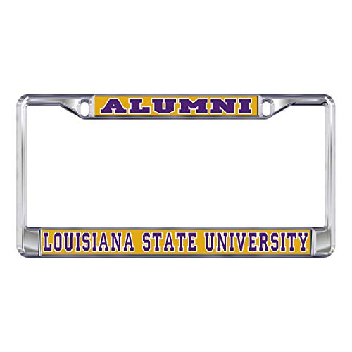 【中古】【未使用・未開封品】(DOMED LSU ALUMNI PLATE FRAME (37131)) - LSU Plate Frame
