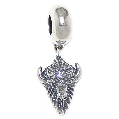 【中古】【未使用・未開封品】ソリッド925スターリングシルバーDangling" Zodiac Sign Figures"チャームビーズ(Taurus) スネークチェーンブレスレット用｜AJIMURA-SHOP