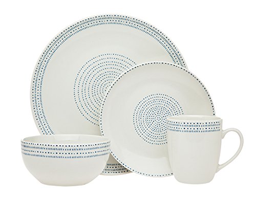 【中古】【未使用・未開封品】Godinger Silver Art 16pc Staccata Dinnerware