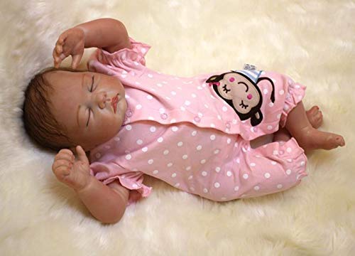【中古】【未使用・未開封品】MaiDe リボーン 赤ちゃんの人形 22インチ かわいくてリアル ソフトシリコン・ビニール製人形 新生児の赤ちゃん人形 服付き|AJIMURA-SHOP