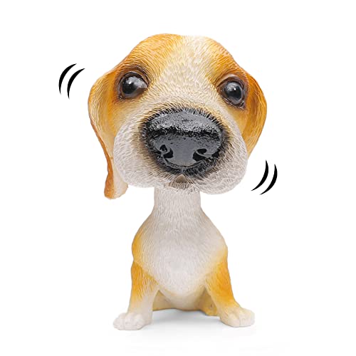 【中古】【未使用・未開封品】COGEEK ボブルヘッド 犬 ボブヘッド 車 ダッシュパピー 車の装飾 (ハウンド)