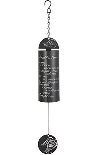 【中古】【未使用・未開封品】Carson Wind Chime-Cylinder Sonnet-Angels' Arms-Black (22")|AJIMURA-SHOP