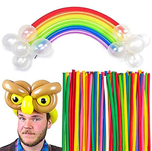 【中古】【未使用・未開封品】(Twisting Balloons) - Magic Balloons Kits,200 Pack 260Q Animal Balloons Assorted Colour Thickening Latex Modelling Twisting Balloons fo|AJIMURA-SHOP