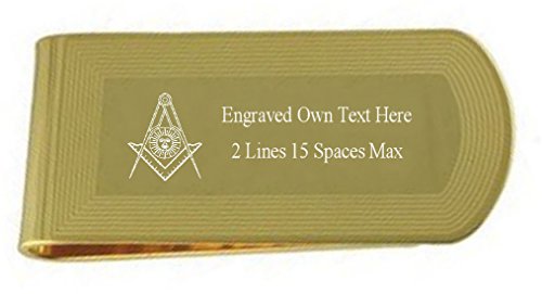 【中古】【未使用・未開封品】Senior Deaconゴールド刻印Masonicマネークリップポーチ|AJIMURA-SHOP