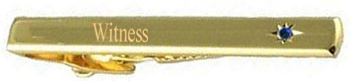 【中古】【未使用・未開封品】Select Gifts Witness ウェディングタイトルゴールドネクタイクリップバー ブルーサファイアクリスタル ポーチ入り｜AJIMURA-SHOP 35,706円