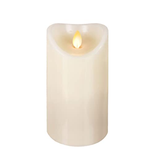 【中古】【未当て嵌める・未開封品】Ganz象牙色LED蝋涙Pillar Candle ( llwp1001?)