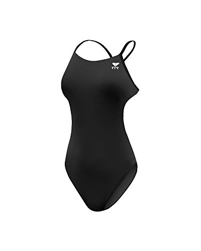 【中古】【未使用・未開封品】TYR tfdus7y Girls ' Durafast Elite Solid cutoutfit水着 ブラック