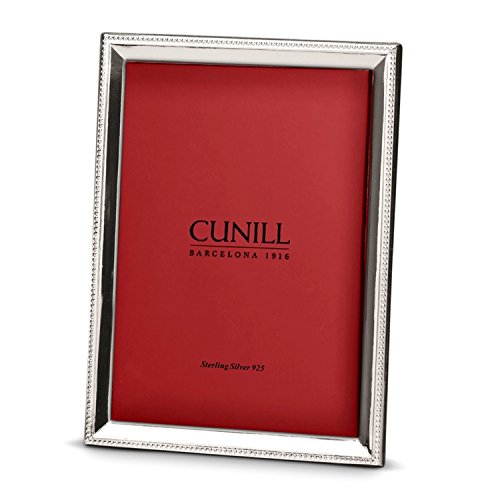 【中古】【未使用・未開封品】Cunill ビーズベベル 5x7 スターリングシルバー 写真フレーム