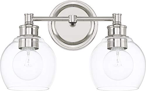 【中古】【未当てはめる・未開封品】Capital Lighting 121121-426 ミッドセンチュリー 2ともし火 幅14-1/2in 風呂場 洗面台 121121PN-426 1