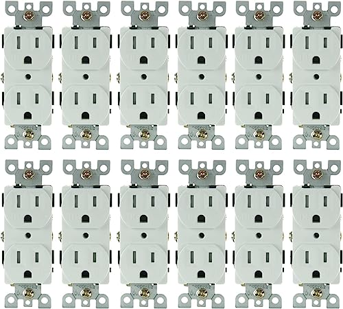 【中古】【未使用・未開封品】Sunlite、Tamper Resistant deplexレセプタクル 1 Pack E556/12PK 12