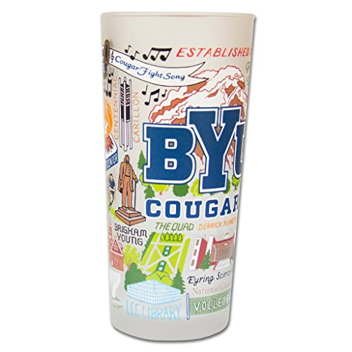 【中古】【未使用・未開封品】BYU Cougars 15oz。Drinkingガラス