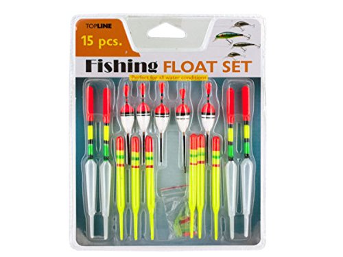 【中古】【未使用・未開封品】bulk buys GR118 ネオンフィッシングフロートセット ブラック ホワイト イエロー グリーン レッド|AJIMURA-SHOP