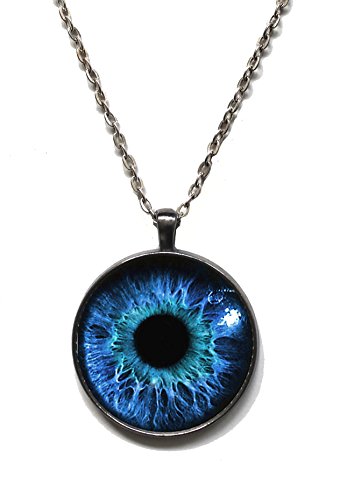 【中古】【未当て嵌める・未開封品】Victorian Vault Eye Pendant on Chain 青み