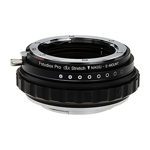 【中古】【未使用・未開封品】Fotodiox DLX Stretch Lens Mount Adapter Compatible with Nikon F-mount G-Type Lenses to Sony E-mount Cameras|AJIMURA-SHOP
