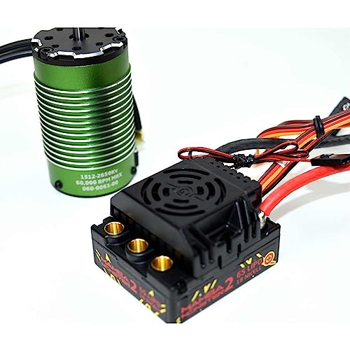 【中古】【未使用・未開封品】Castle Creations Monster 2 1:8Th 25V ESC 防水 2200Kvセンサーモーター付き|AJIMURA-SHOP