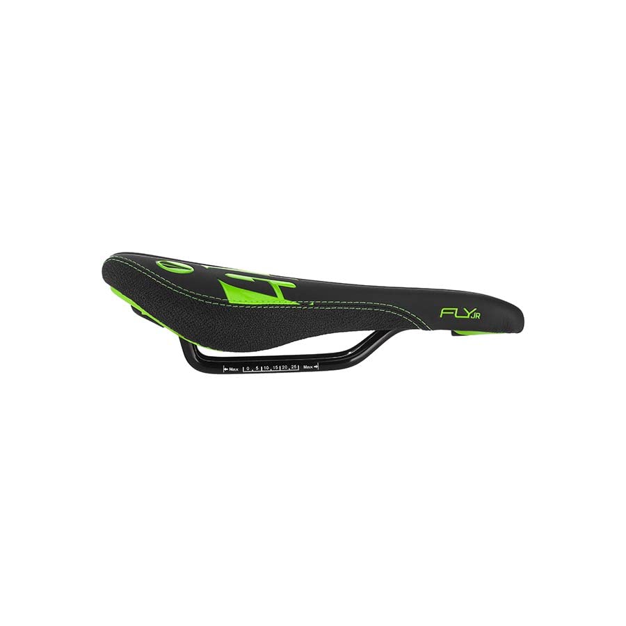 【中古】【未使用・未開封品】SDG Components Fly JR スチールサドル ブラック/ネオングリーン ワンサイズ｜AJIMURA-SHOP