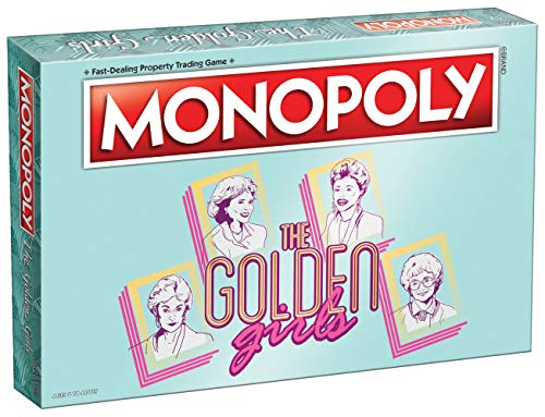 【中古】【未使用・未開封品】USAopoly The Golden Girls Monopoly Board Game